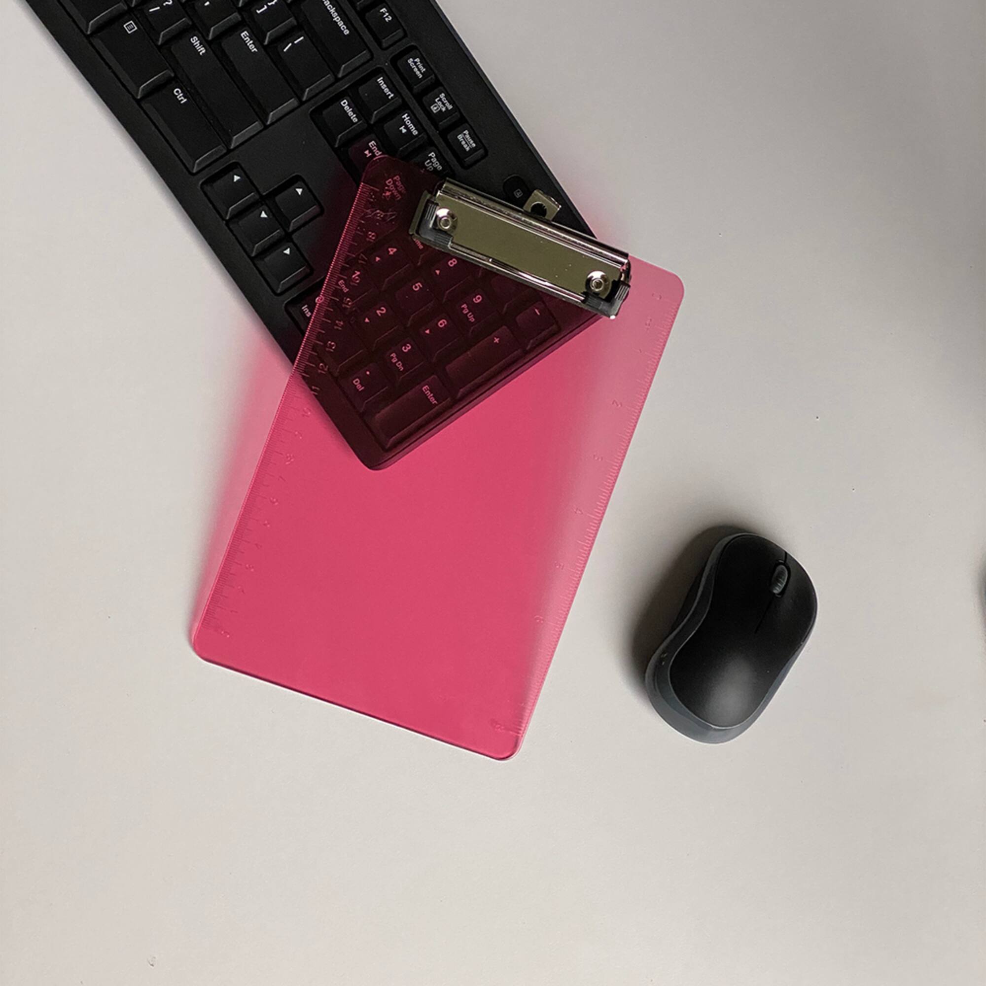 JAM Paper Mini Plastic Memo Clipboards